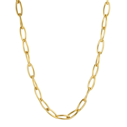 Collier Rustfrit stål gul IP belagt 47.5-48.5 cm