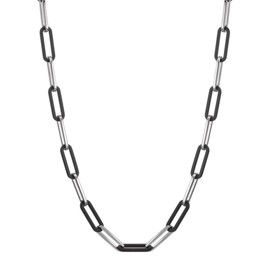 Collier Rustfrit stål, Kulstof 45-48 cm