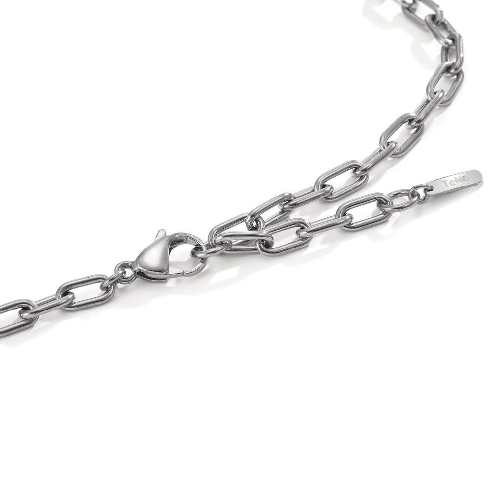 Collier Rustfrit stål, Kulstof 42-45 cm