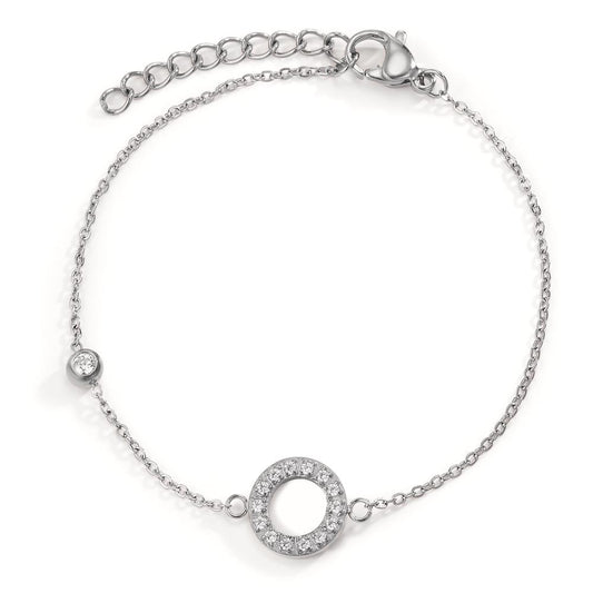 Armbånd Rustfrit stål Zirconia 16-19 cm