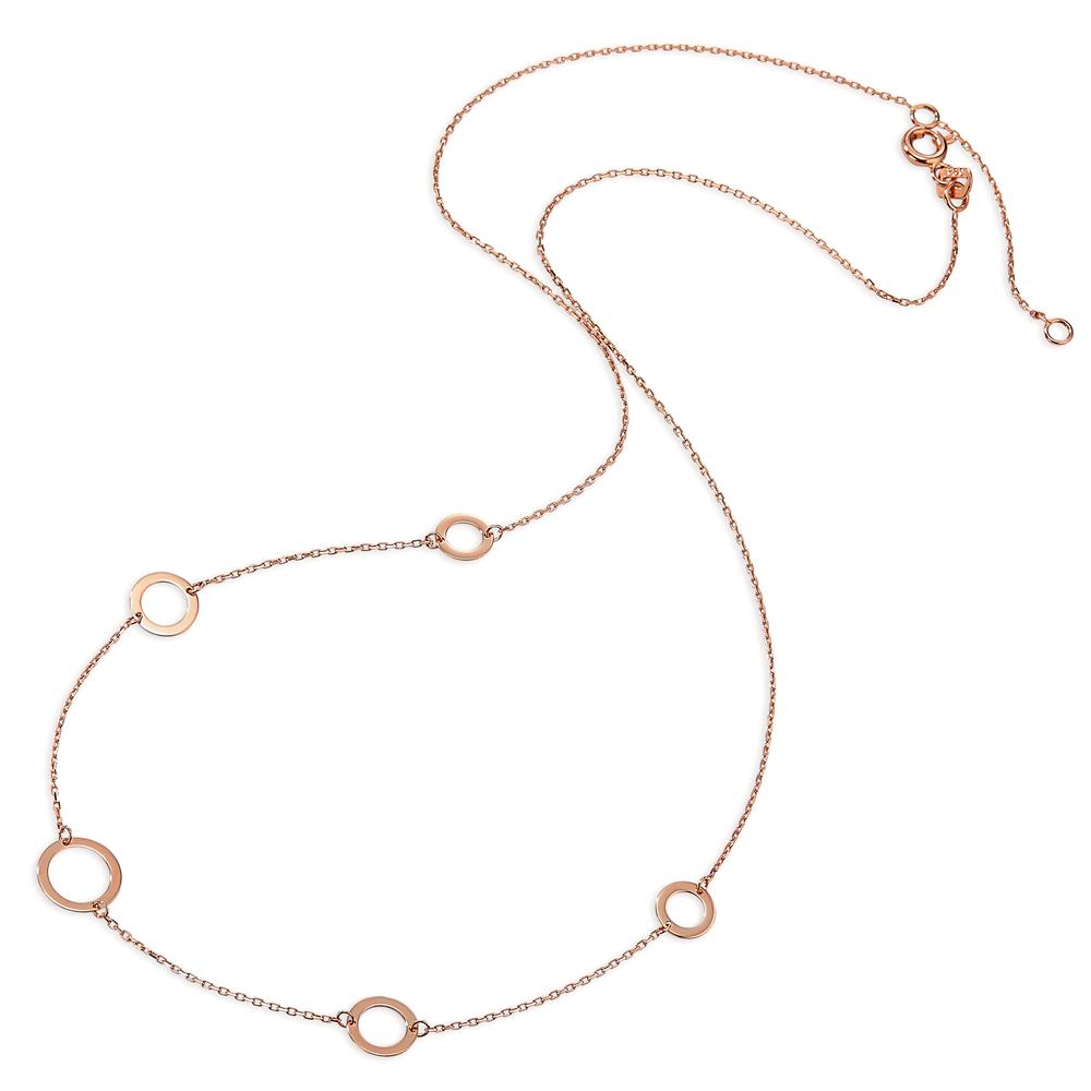 Collier 585/14 K rødguld 42-45 cm