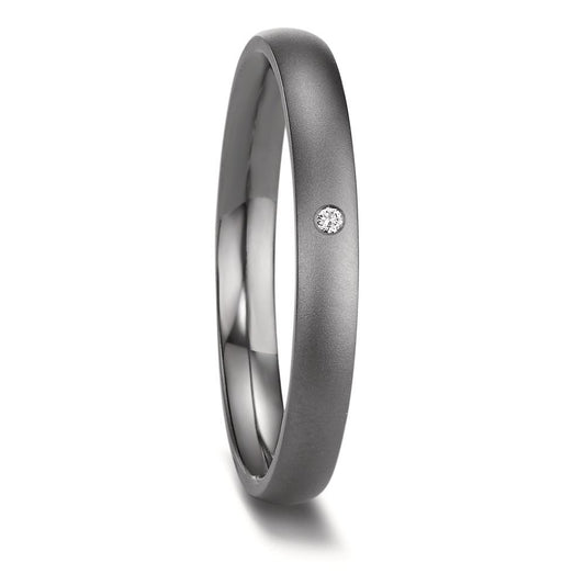 Partnerringe 999 tantal Diamant 0.01 ct, w-si