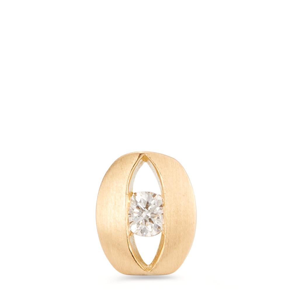 Vedhæng 750/18K guld Diamant 0.08 ct, w-si