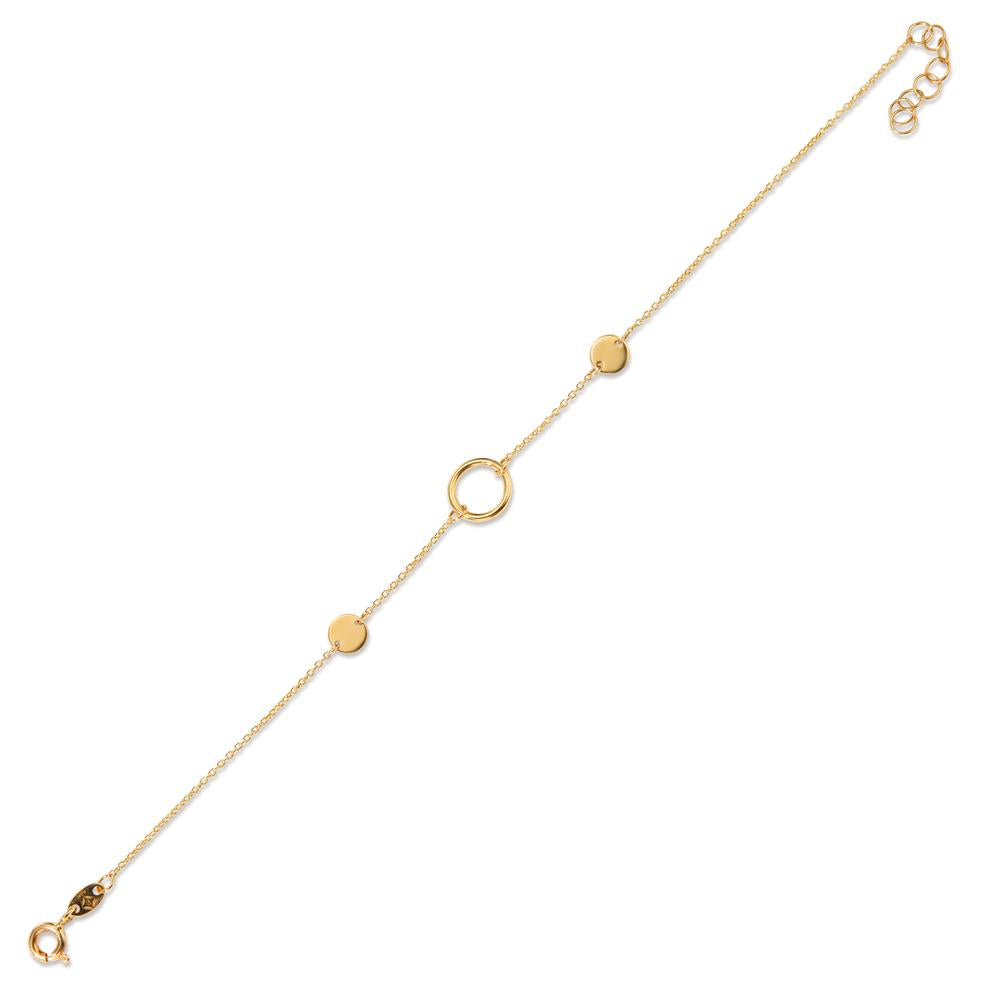 Armbånd 585/14K guld 16.5-18.5 cm