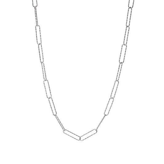 Collier Sølv rhodineret 40-45 cm