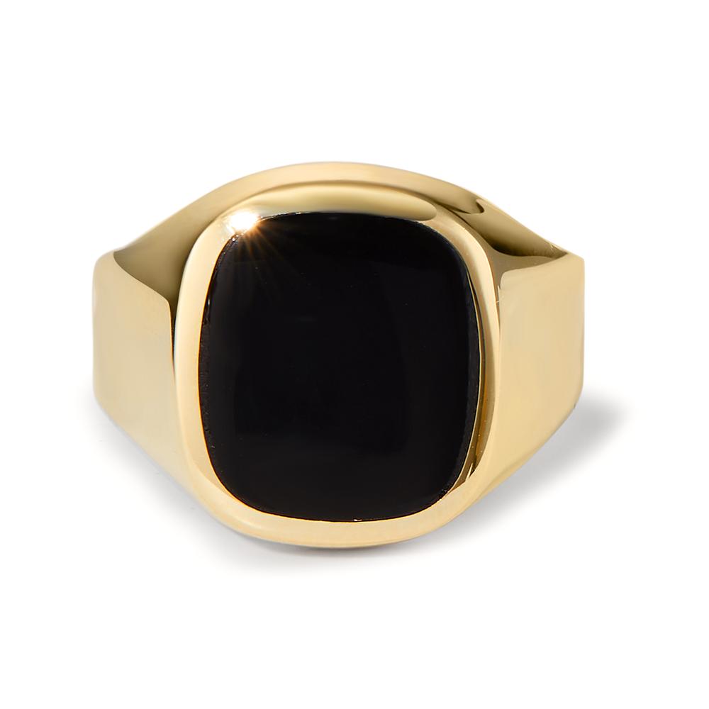 Fingerring 375/9K guld Onyx