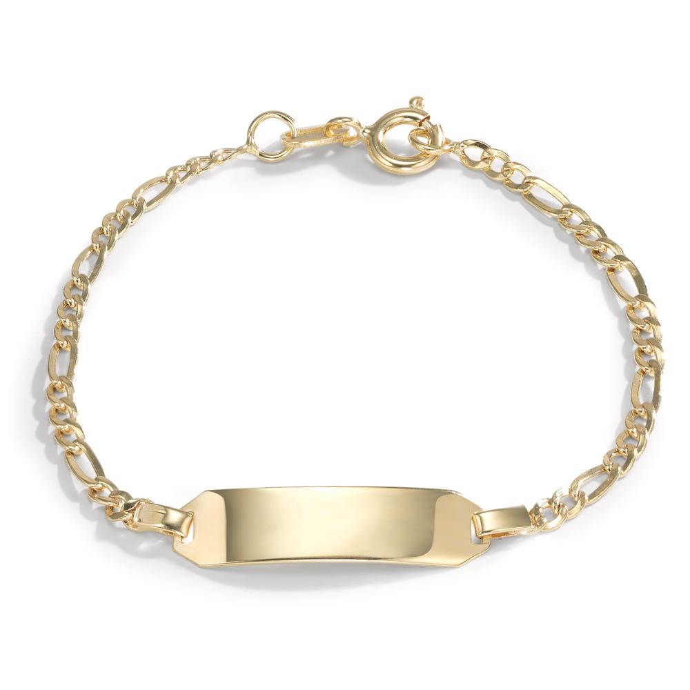 Indgraveret armbånd 585/14K guld 14 cm