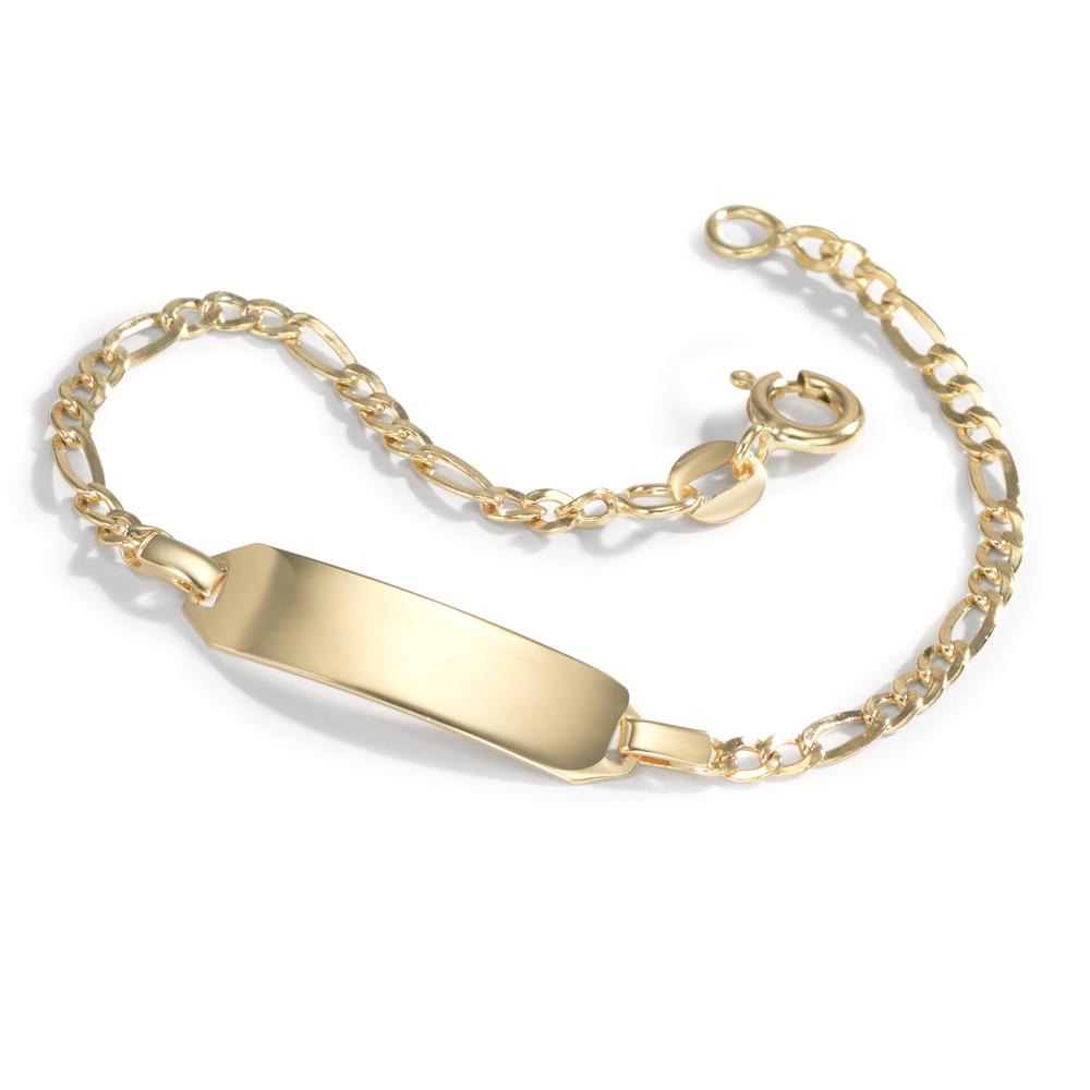 Indgraveret armbånd 585/14K guld 14 cm