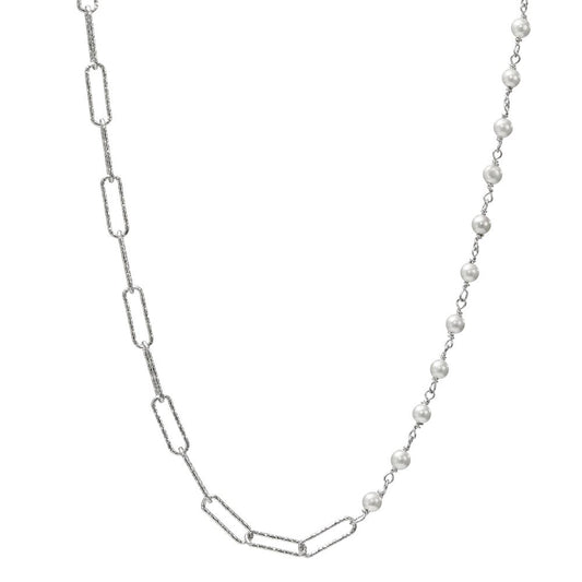 Collier Sølv rhodineret Skalperle 40-45 cm