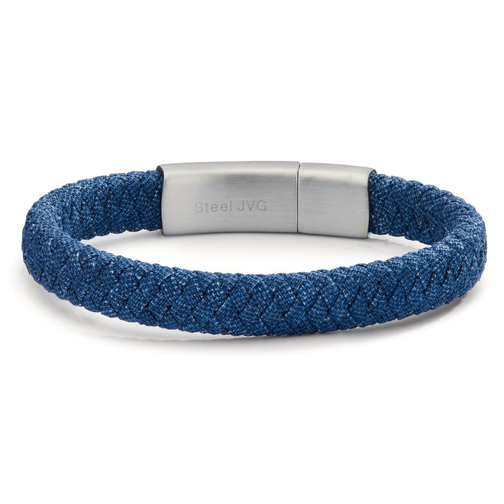 Armbånd Rustfrit stål, Tekstil 21.5 cm