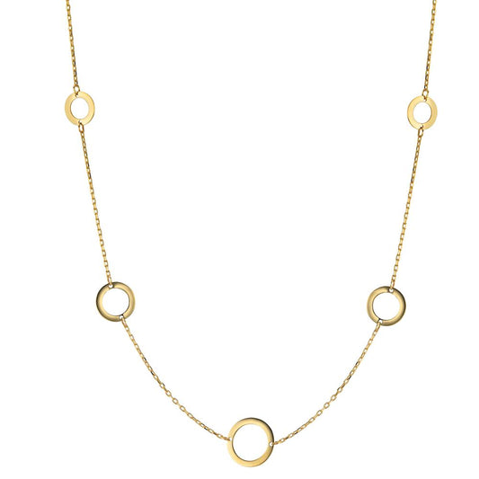 Collier 585/14K guld 42-45 cm