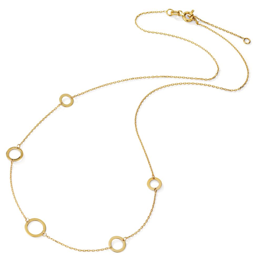 Collier 585/14K guld 42-45 cm