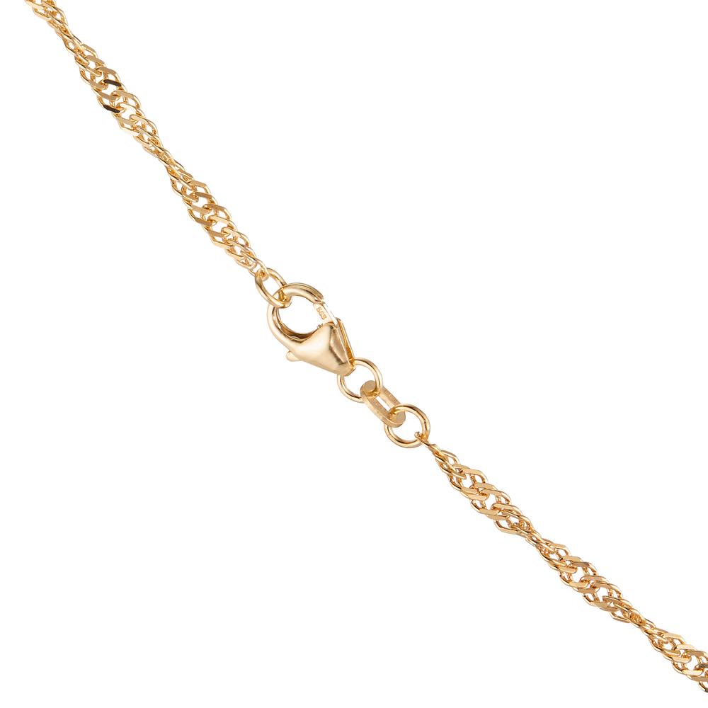 Collier 585/14K guld 42 cm Ø2.4 mm