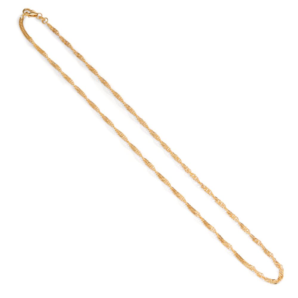 Collier 585/14K guld 42 cm Ø2.4 mm