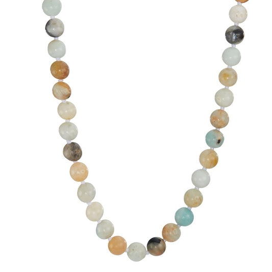 Collier Amazonit 105 cm Ø8.5 mm