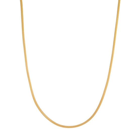 Collier Sølv gul forgyldt 42-45 cm Ø1.9 mm