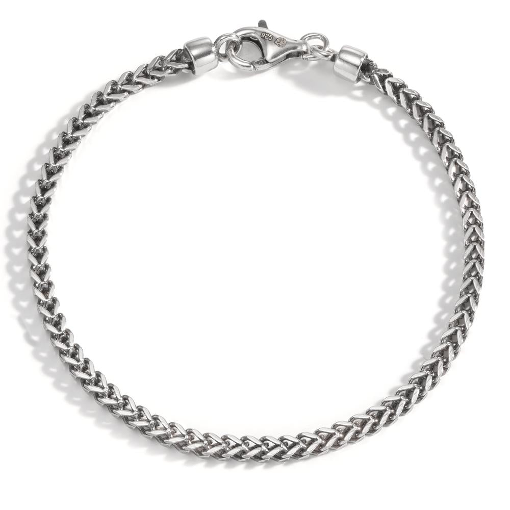 Armbånd Sølv rhodineret 21.5 cm