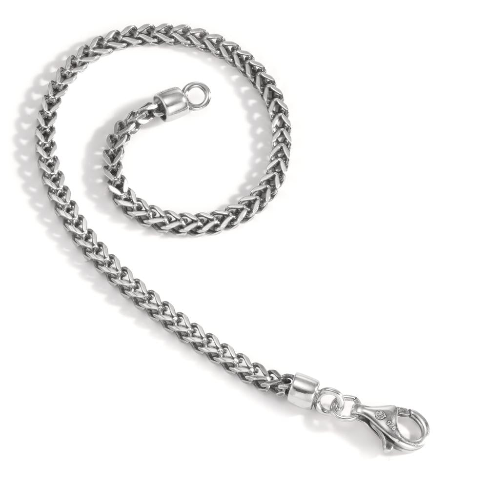 Armbånd Sølv rhodineret 21.5 cm