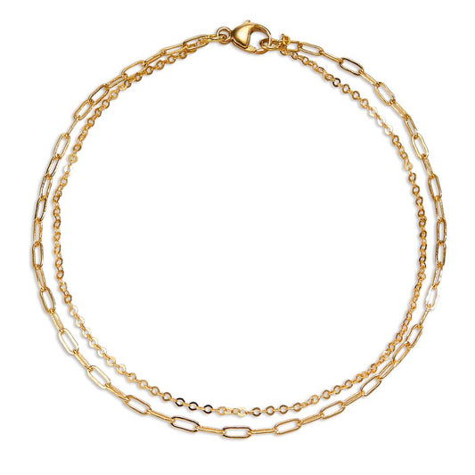 Armbånd 750/18K guld 17.5 cm