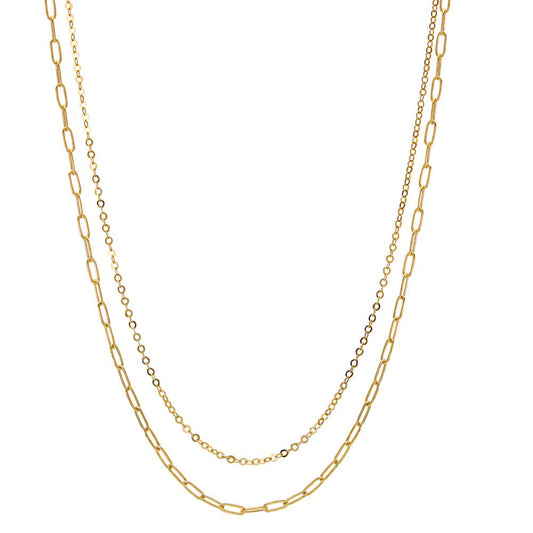 Collier 750/18K guld 42 cm