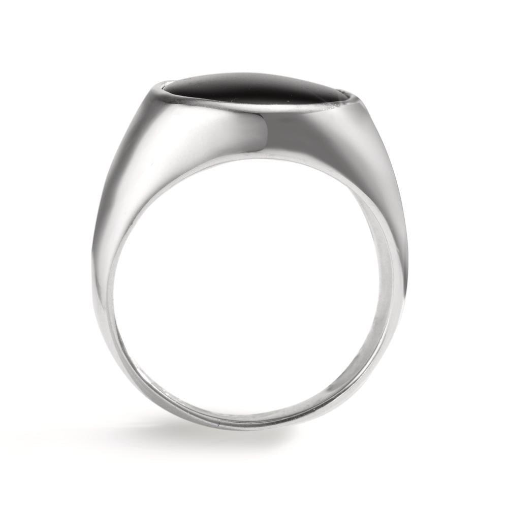 Fingerring Sølv Onyx