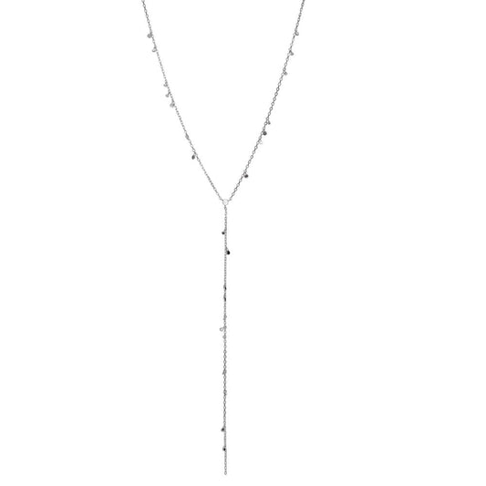 Collier Sølv rhodineret 46-51 cm