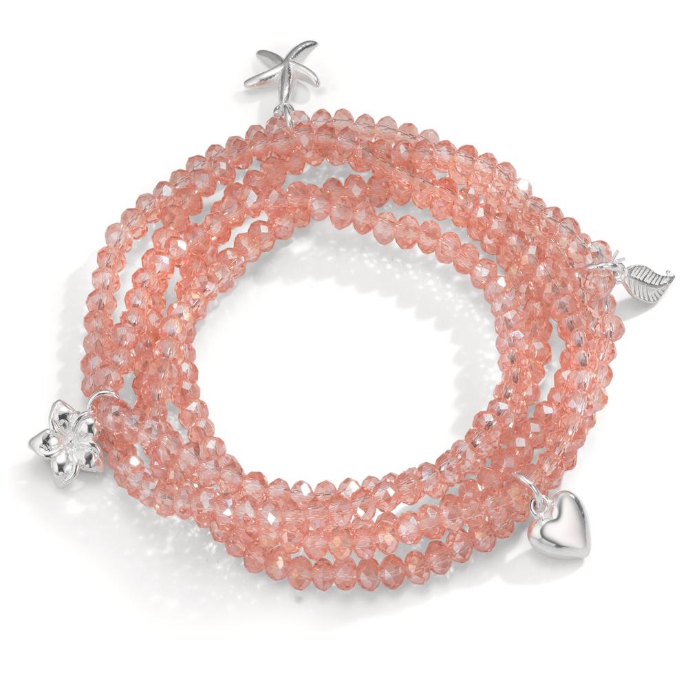 Armbånd Sølv Krystal 20 cm Ø4 mm