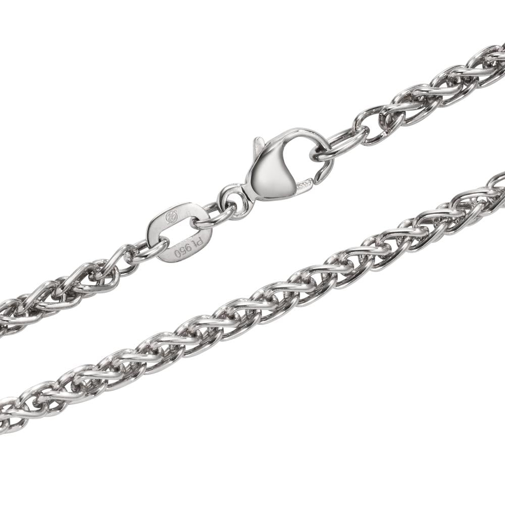 Armbånd 950 platin 20 cm