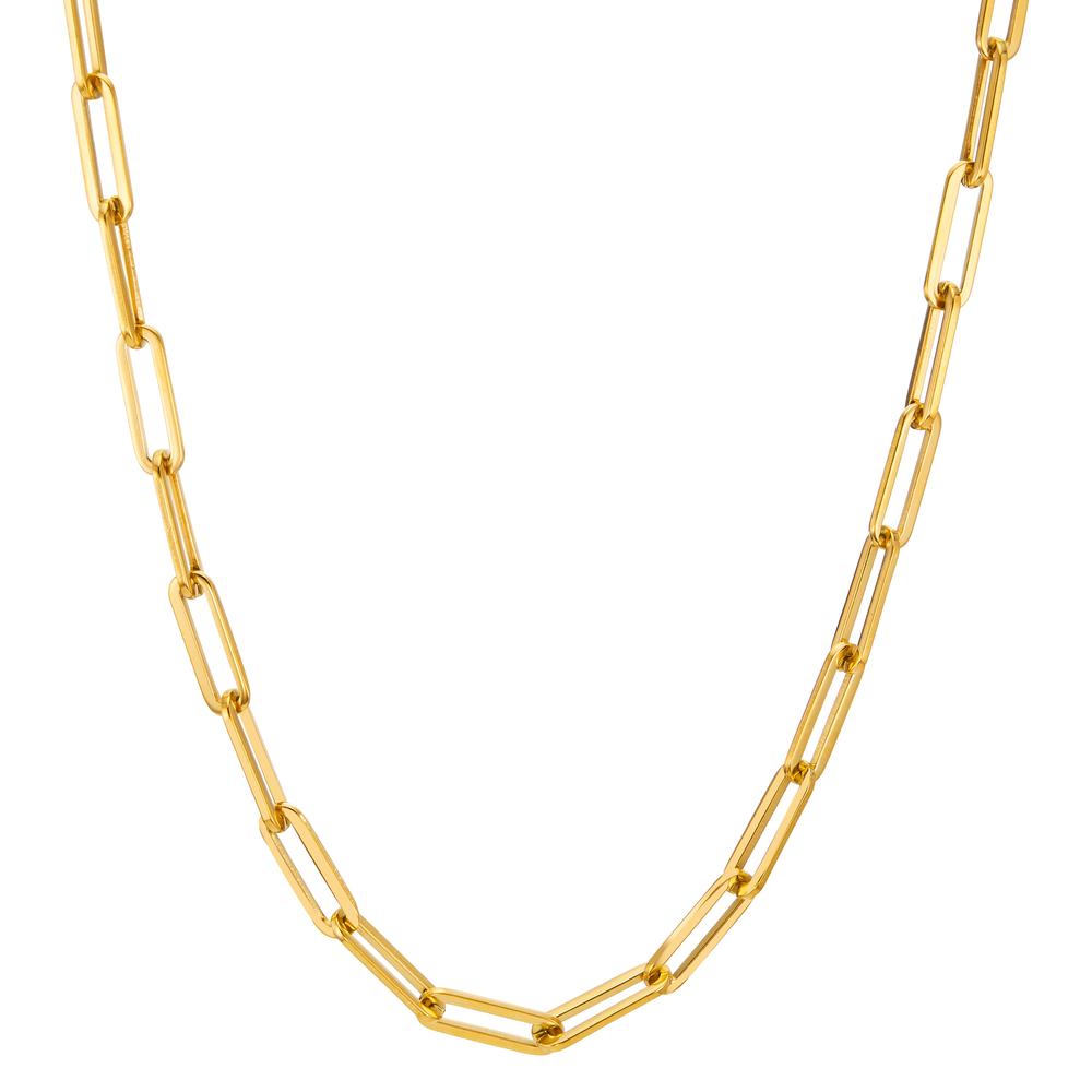 Collier Rustfrit stål gul IP belagt 46-51 cm