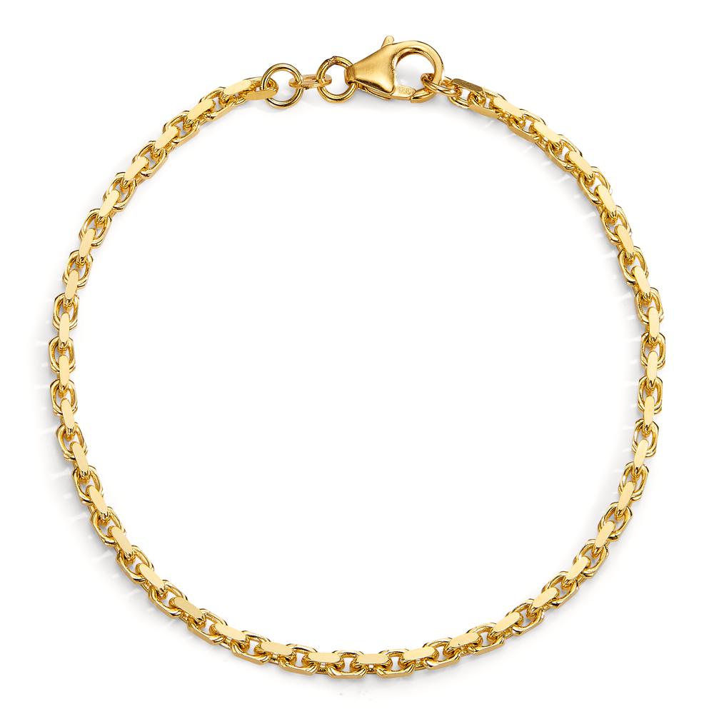 Armbånd 585/14K guld 19 cm