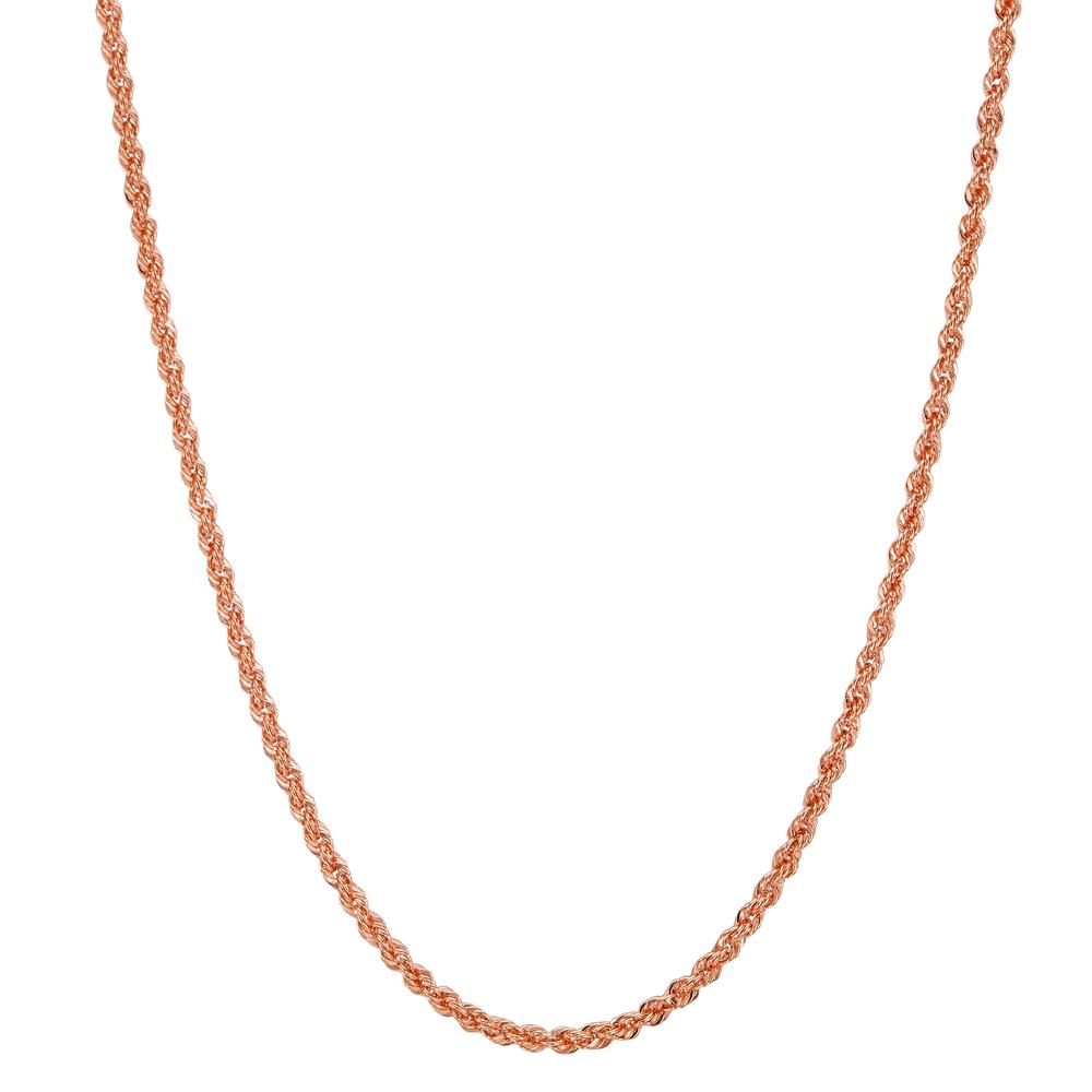 Collier 750/18K rødguld 42 cm