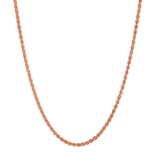 Collier 750/18K rødguld 42 cm