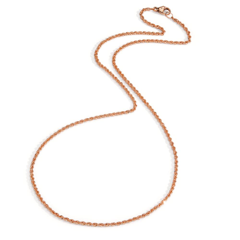 Collier 750/18K rødguld 42 cm