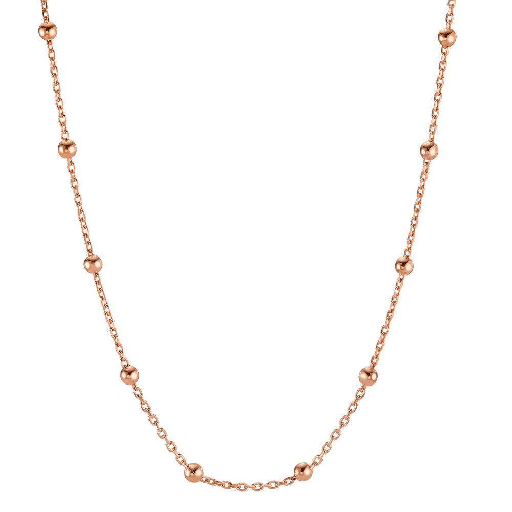 Collier Sølv rose forgyldt 41-44 cm