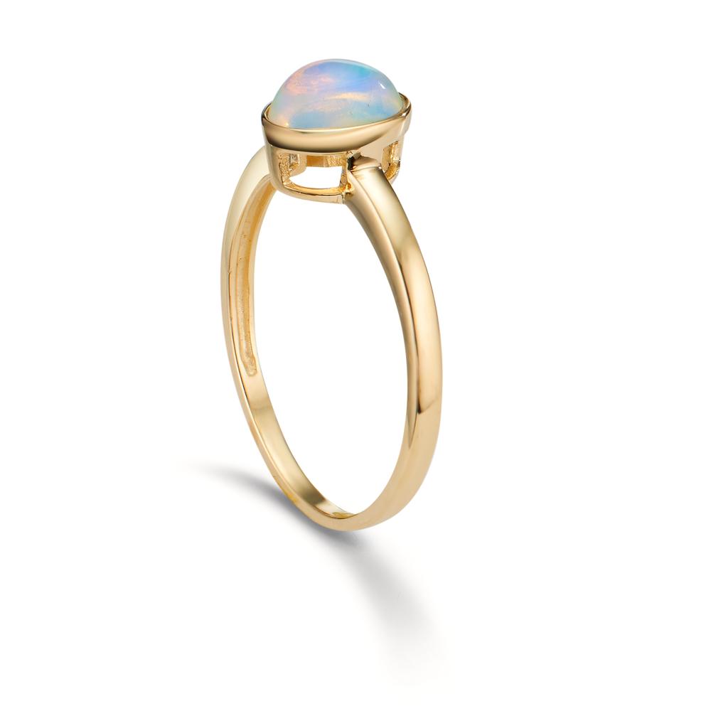 Ringe 375/9K guld Opal