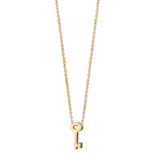 Collier 585/14K guld Nøgle 39-42 cm