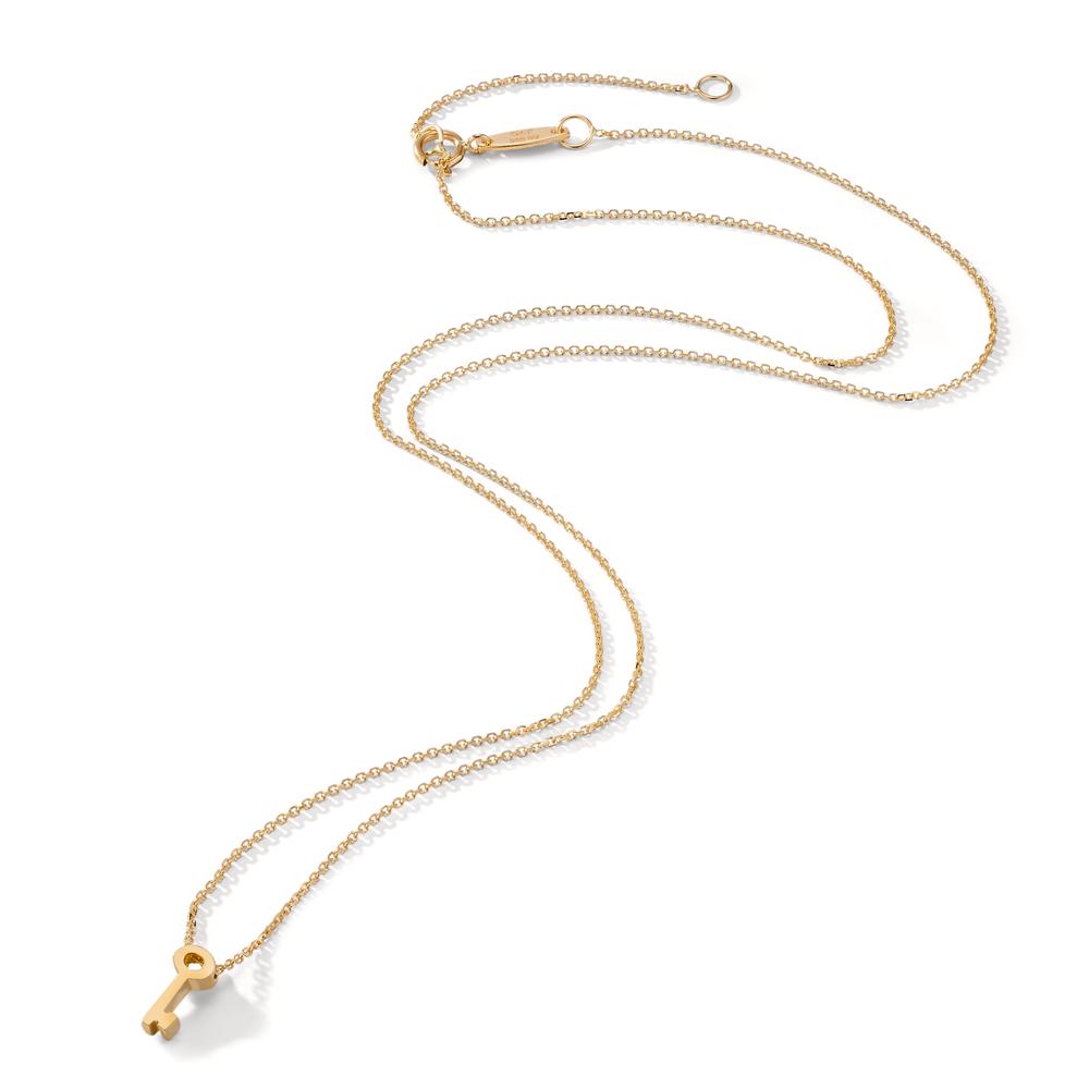 Collier 585/14K guld Nøgle 39-42 cm