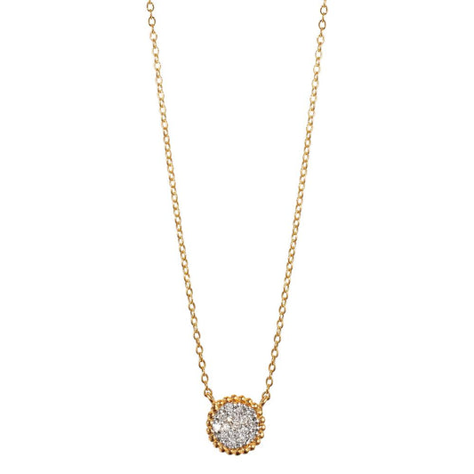 Collier 750/18K guld Diamant 0.059 ct, w-si 40-42 cm