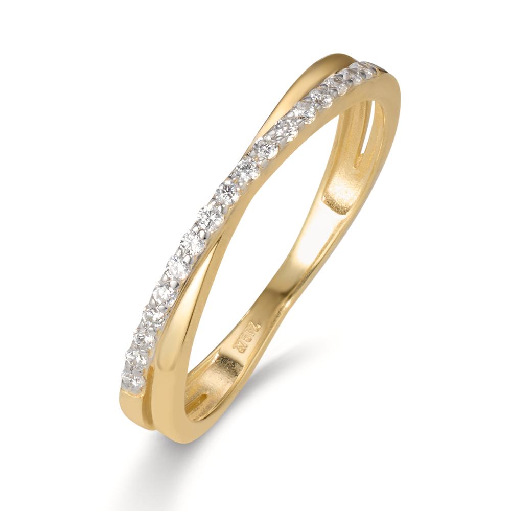 Ringe 375/9K guld Zirconia