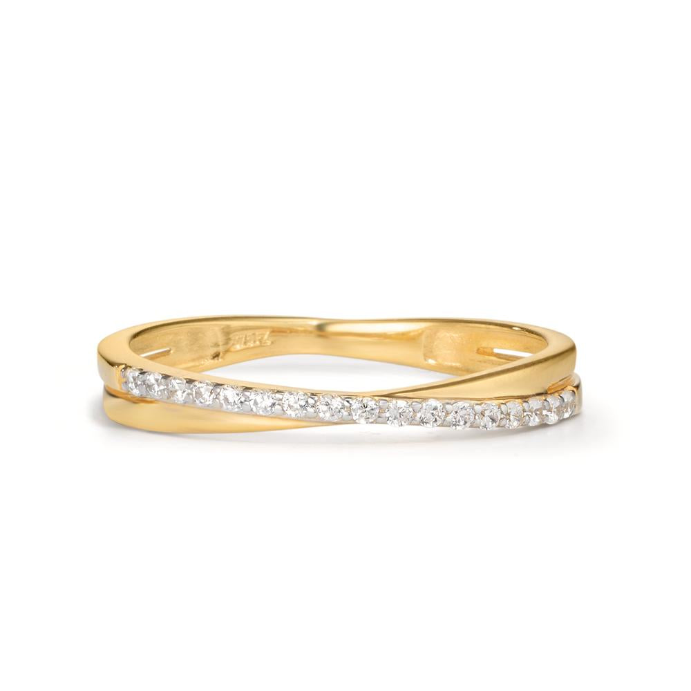 Ringe 375/9K guld Zirconia