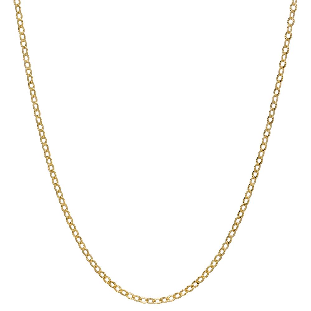 Collier 375/9K guld 38 cm