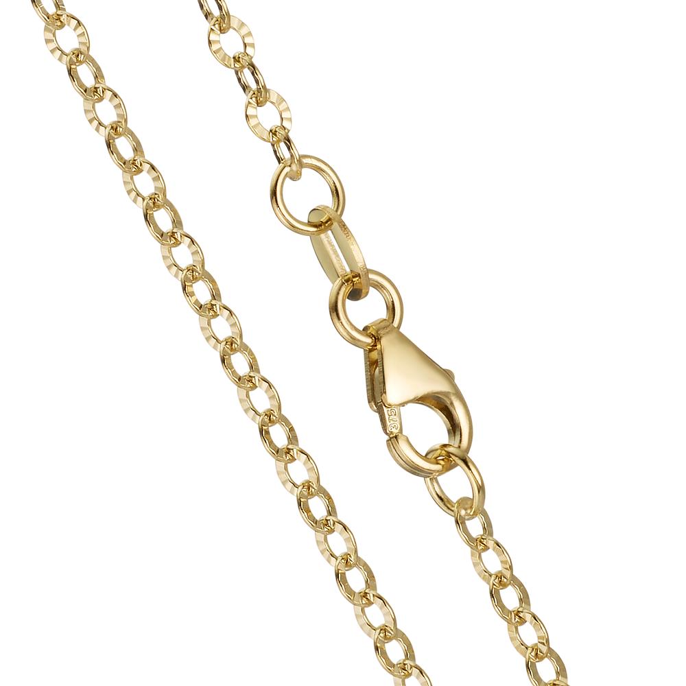 Collier 375/9K guld 38 cm