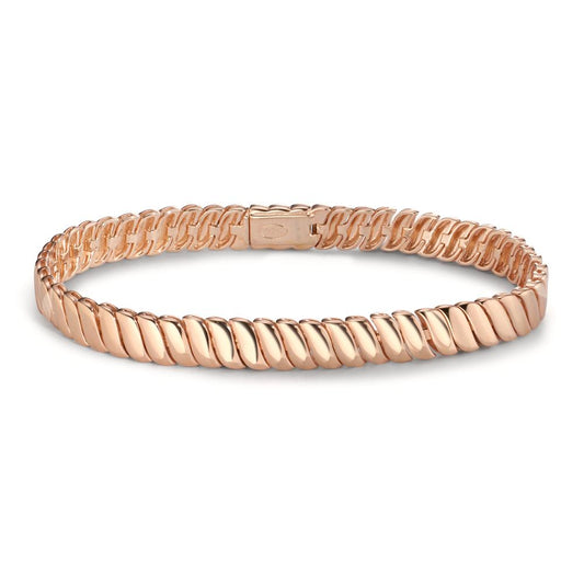 Armbånd Sølv rose forgyldt 17.5 cm