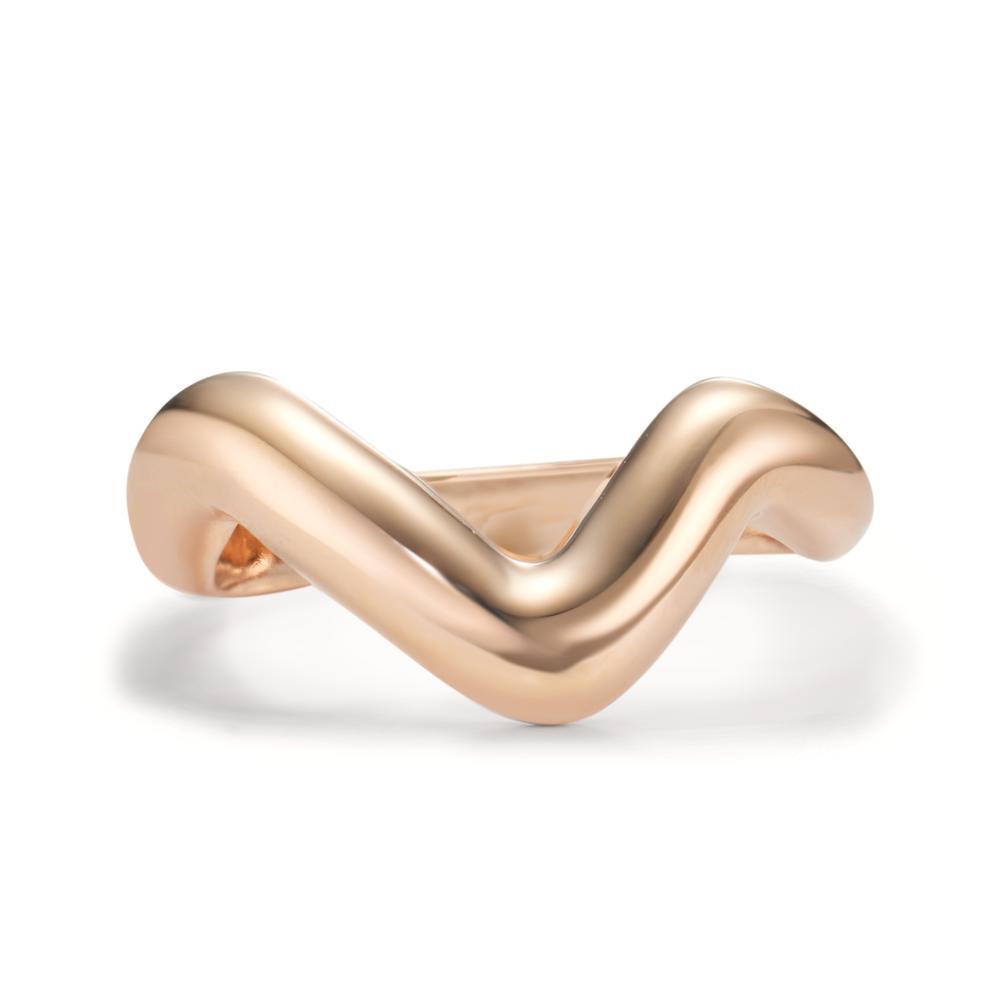 Fingerring Bronze gul forgyldt