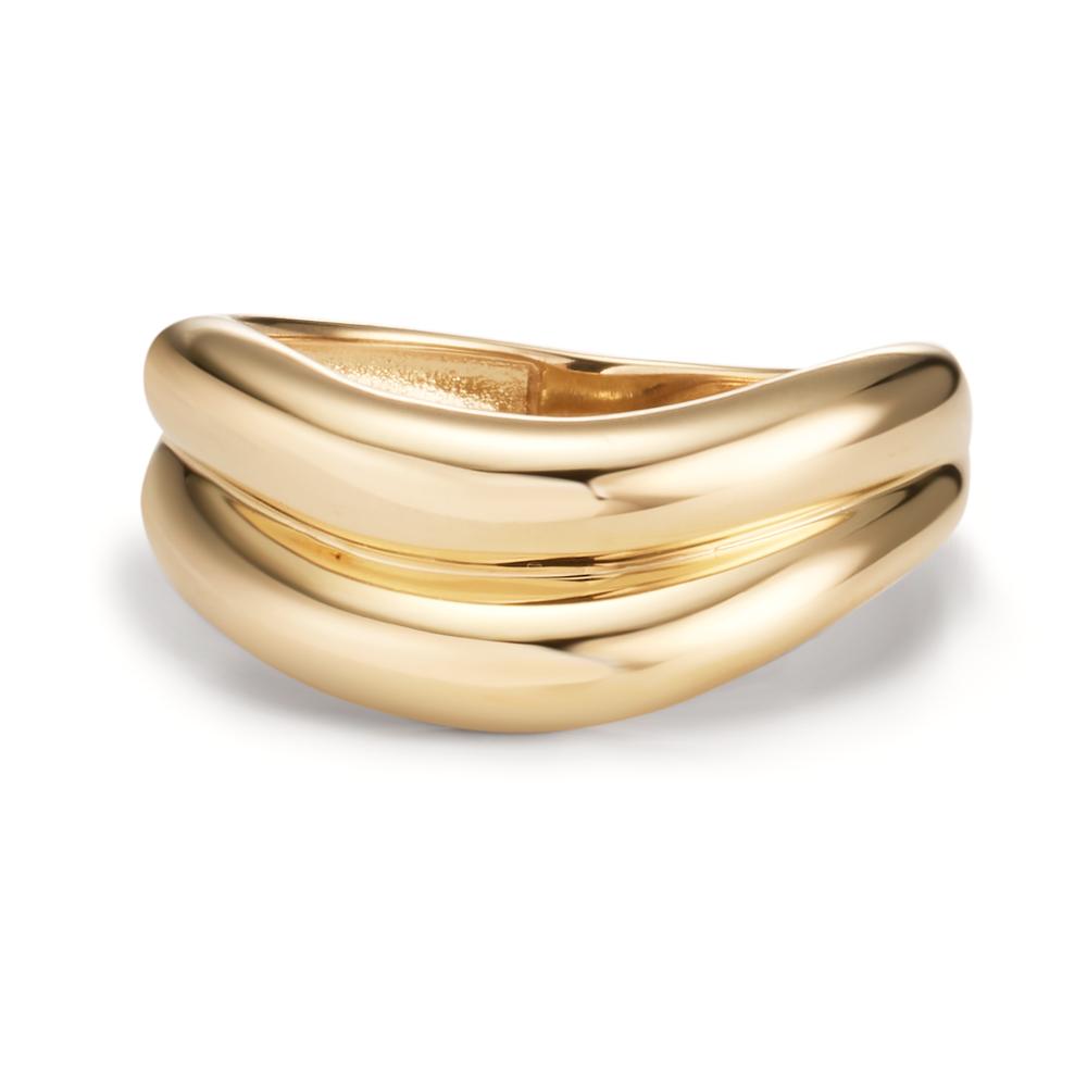 Fingerring Bronze forgyldt